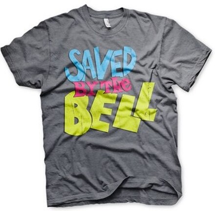 Saved By The Bell Distressed Logo T-Shirt, T-Shirt