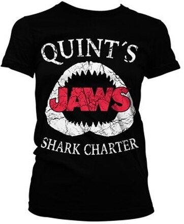 Jaws - Quint´s Shark Charter Girly Tee, T-Shirt