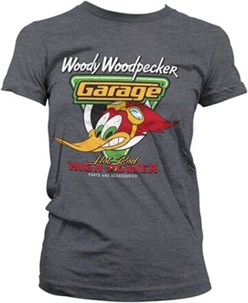 Woody Woodpecker Garage Girly Tee, T-Shirt