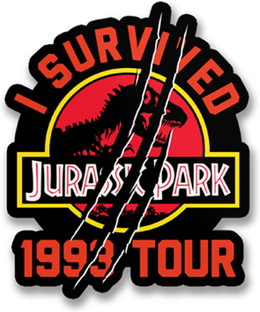 I Survived The 1993 Tour Sticker, Accessories
