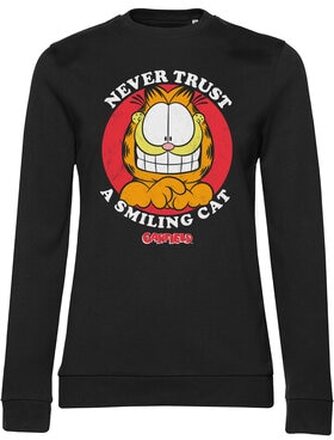 Garfield - Never Trust A Smiling Cat Girly Sweatshirt, Sweatshirt