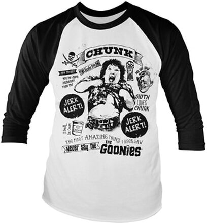 Goonies - Chunk Jerk Alert Baseball Long Sleeve, Long Sleeve T-Shirt