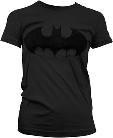 Batman Inked Logo Girly Tee, T-Shirt