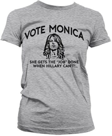 Vote Monica Girly Tee, T-Shirt