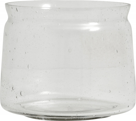 Nordal - BUBBLY clear vase, large