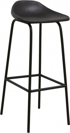Nordal - GARDA bar chair, black leather