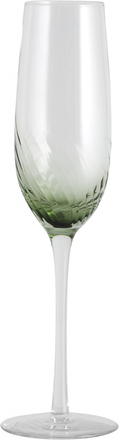 Nordal - GARO champagne glass, green