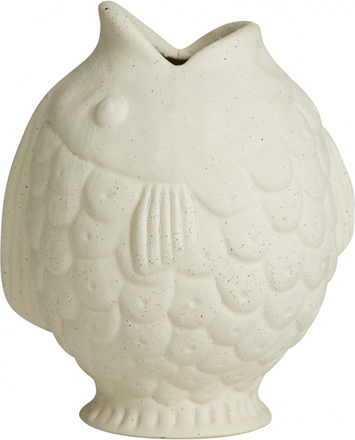 Nordal - DUCIE fish vase, S, white