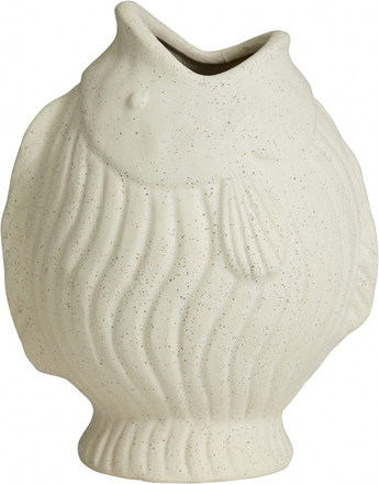 Nordal - DUCIE fish vase, L, white