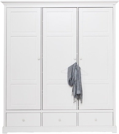 Garderob med tre dörrar H195, Oliver Furniture