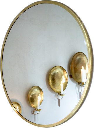 Malin Appelgren Spegel 50 cm mässing