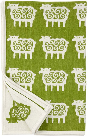 Sheep bomullschenille Green, Klippan Yllefabrik