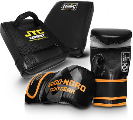 Boxercise-paket Speed, svart/orange, medium