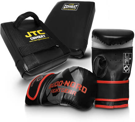 Boxercise-paket Speed, svart/röd, medium