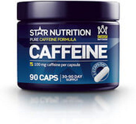 Caffeine 100 mg, 90 kapslar, Star Nutrition