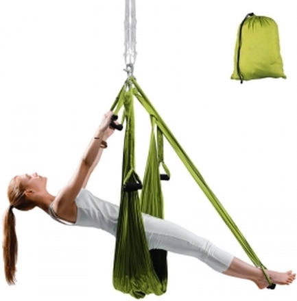 Yogaswing Antigravity, grön, inSPORTline