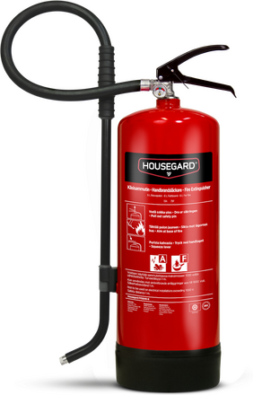 Fettbrandsläckare 6 liter Housegard PFAS fri