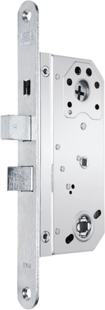 Godkänt låshus med rak regel ASSA 2000 vänster med asymmetrisk låsstolpe