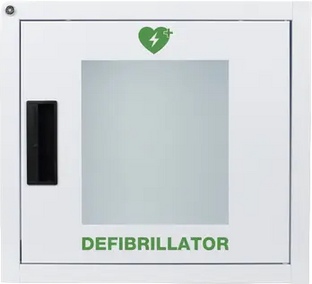 Väggskåp HLR till defibrillator Inomhus med larm