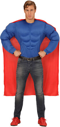 Muskuløs Superheltkostyme til Mann - Strl L