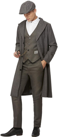 Thomas Shelby Dress - Lisensiert Peaky Blinders Kostyme til Mann - XL