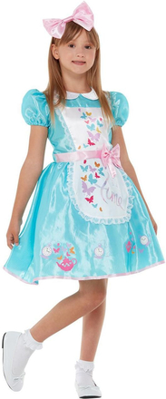 Alice i Eventyrland Inspirert Kostyme til Barn - 10-12 ÅR