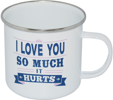 I Love You So Much It Hurts - Retro Kopp