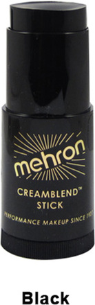 CreamBlend Stick Black - 21 gr Mehron Makeup Stick