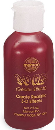 3-D Gelatin Effects 14 ml - Blood Red Mehron 3D Effekt Gel