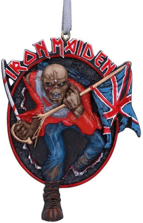 Hengende Iron Maiden Trooper Dekorasjon med Tråd 8,5 cm