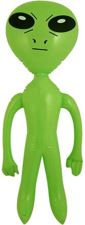 Oppblåsbar Grønn Alien 62 cm