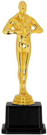 Oscar Inspirert Gullfarget Pokal - 21 cm
