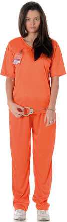 Orange is The New Black Inspirert Fangekostyme til Dame - Strl L