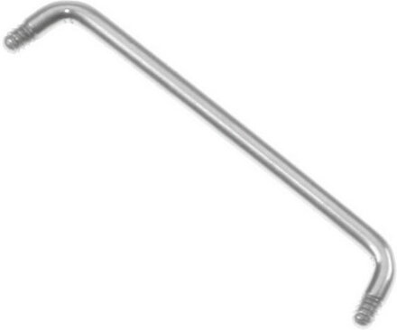 31 x 1,6 mm - Staples barbell 45 Grader (Titan stang)