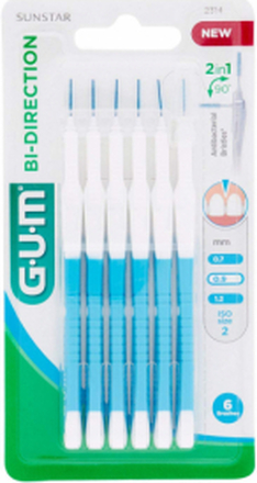 GUM Bi-Direction mellanrumsborste 6 st 0,9 mm