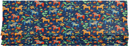 Leksand mini multi/marinblå Hissgardin Arvidssons Textil