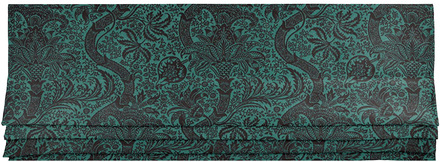 William Morris tyg Indian Flock Velvet Cerulean/Walnut