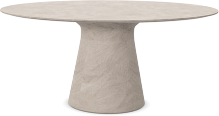 Andreu World Reverse Dining Table - Cement - Ø140cm.
