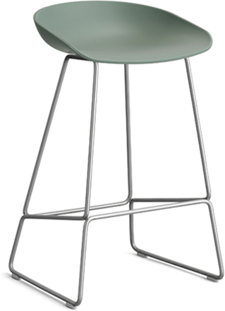 HAY About a Stool (AAS 38) - Fall Green - Rustfri Stål