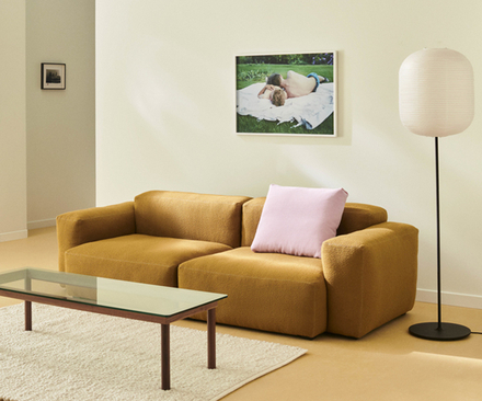 HAY Mags Soft Sofa - Low Arm - 2.5 Pers. - Flamiber Stof