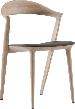 Artisan Addo Chair - Eg - Sort Zenith Læder
