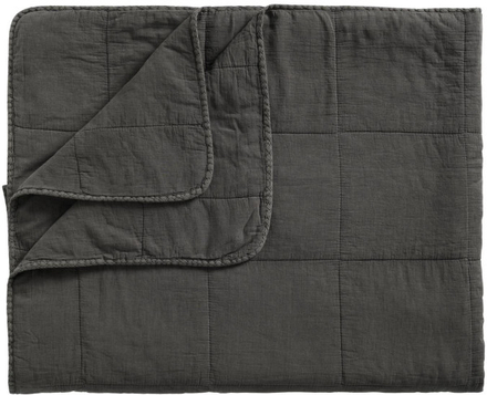 Ib Laursen Vintage Quilt sengetæppe - 240x240 - thunder grey