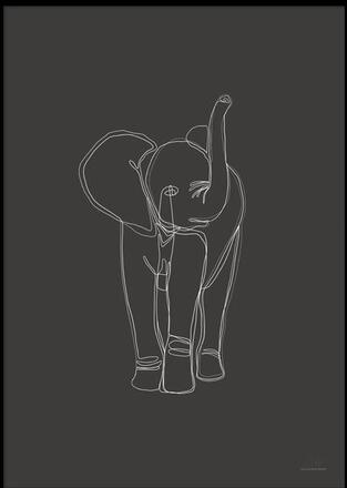 ELEPHANT - Poster 50x70 cm