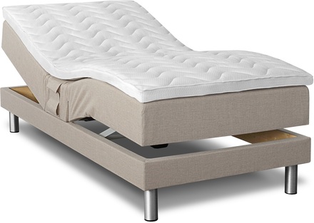 Comfort ställbar säng (Sand) - Valfri bredd