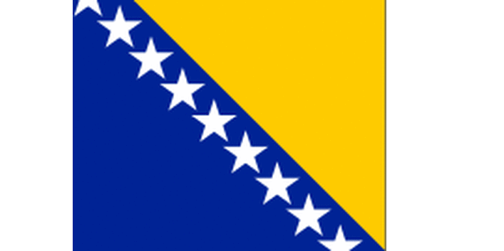 Vlag Bosnië-Herzegovina