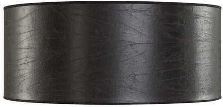 SHADE CYLINDER Lampskärm L - Leather Black