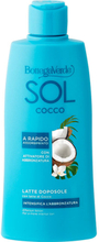 SOL Cocco - Latte doposole - intensifica l'abbronzatura - con latte di Cocco e attivatore dell'abbronzatura (200 ml) - a rapido assorbimento