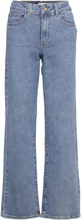 Objmarina Mw Denim Jeans Bottoms Jeans Straight-regular Blue Object