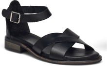 Kendra Shoes Summer Shoes Gladiator Sandals Svart Pavement*Betinget Tilbud