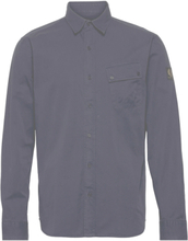 Pitch Shirt Skjorte Uformell Blå Belstaff*Betinget Tilbud